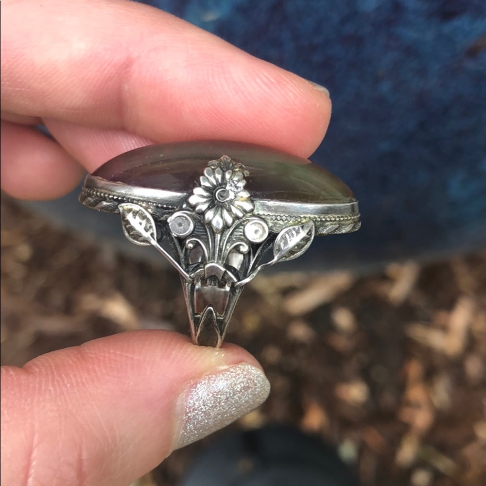 Vintage Starling silver ring size 6 - Picture 5 of 8